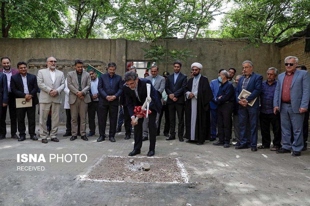 بیمارستان | مشهد کلنگزنی پروژه المهدی ویژه جذامیان در بیمارستان شهید هاشمینژاد مشهد