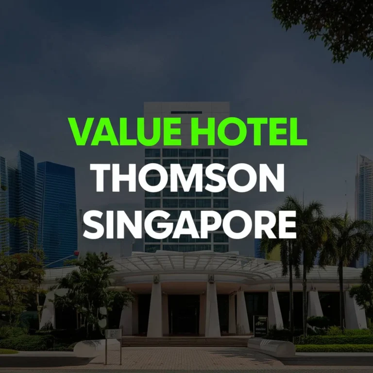 هتل ولیو تامسون سنگاپور Value Hotel Thomson