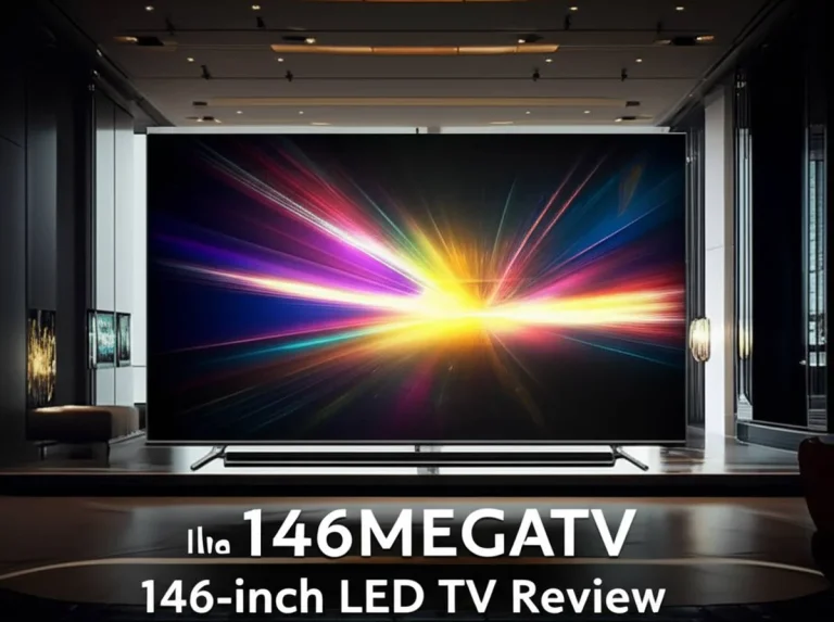 نقد و بررسی تلویزیون ال ای دی ایلیا 146MEGATV 146 اینچ