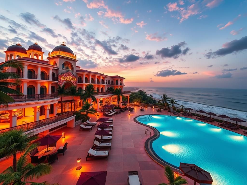 هتل هارد راک گوا | تجربه ای لوکس در Hard Rock Hotel Goa