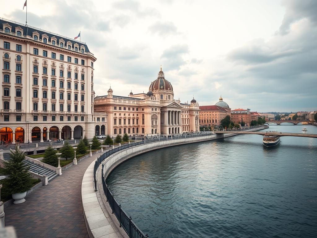 هیلتون دانوب واترفرانت وین | هتل 5 ستاره و منظره دانوب