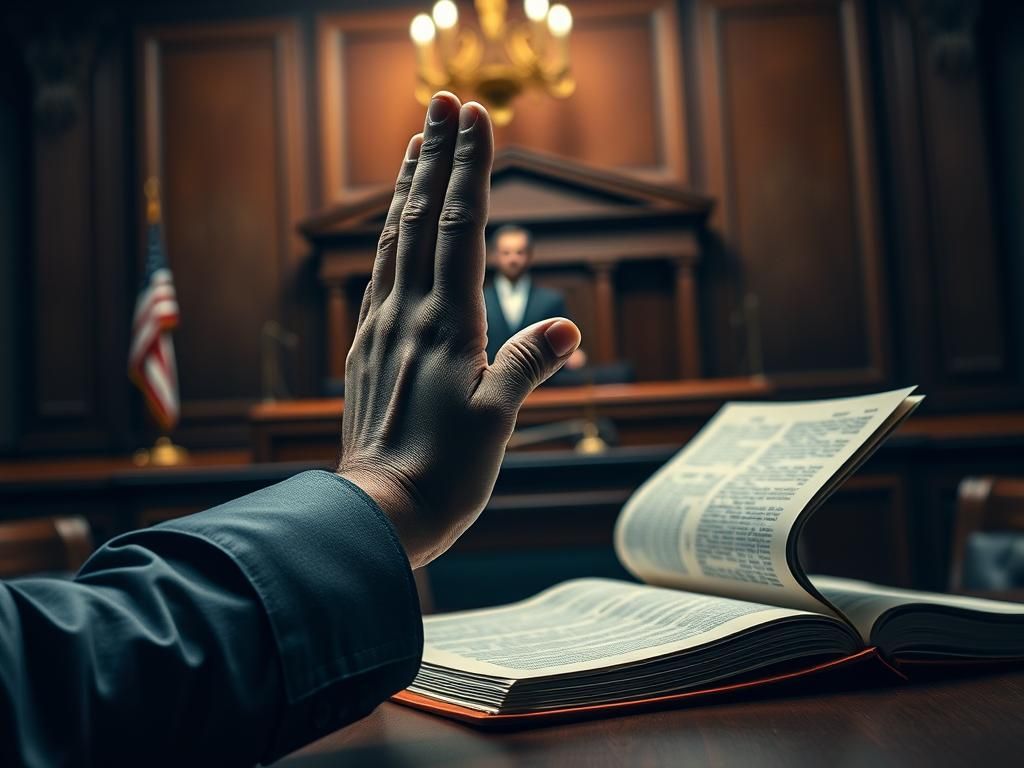 قسم خوردن در دادگاه | قوانین، احکام و هر آنچه باید بدانید