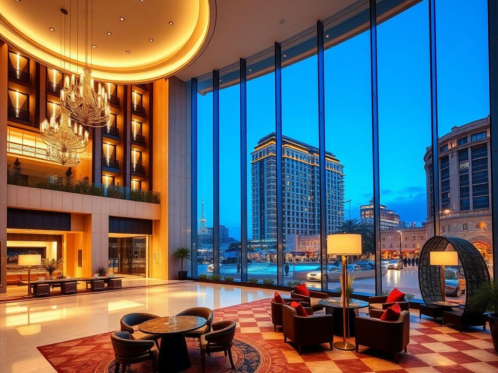 هتل جیناح آنکارا | هتلی شیک و لوکس در مرکز شهر