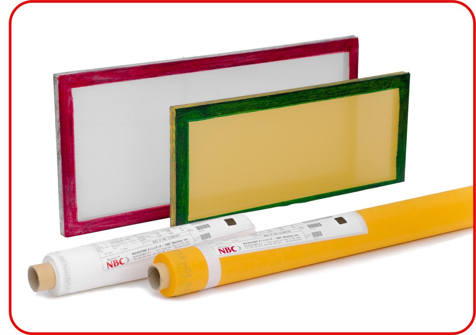 انواع توری چاپ سیلک براساس جنس و مش